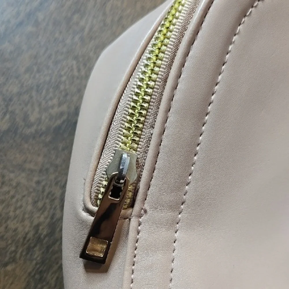 A New Day Tan Mini Backpack Acrylic Top Handle Tan Neutral‎ Casual